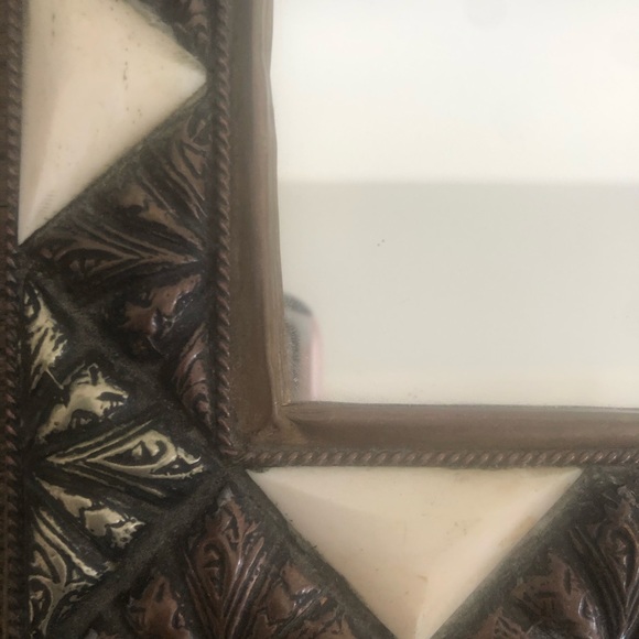 UNIQUE VINTAGE HANDMADE Mirror - Picture 2 of 12